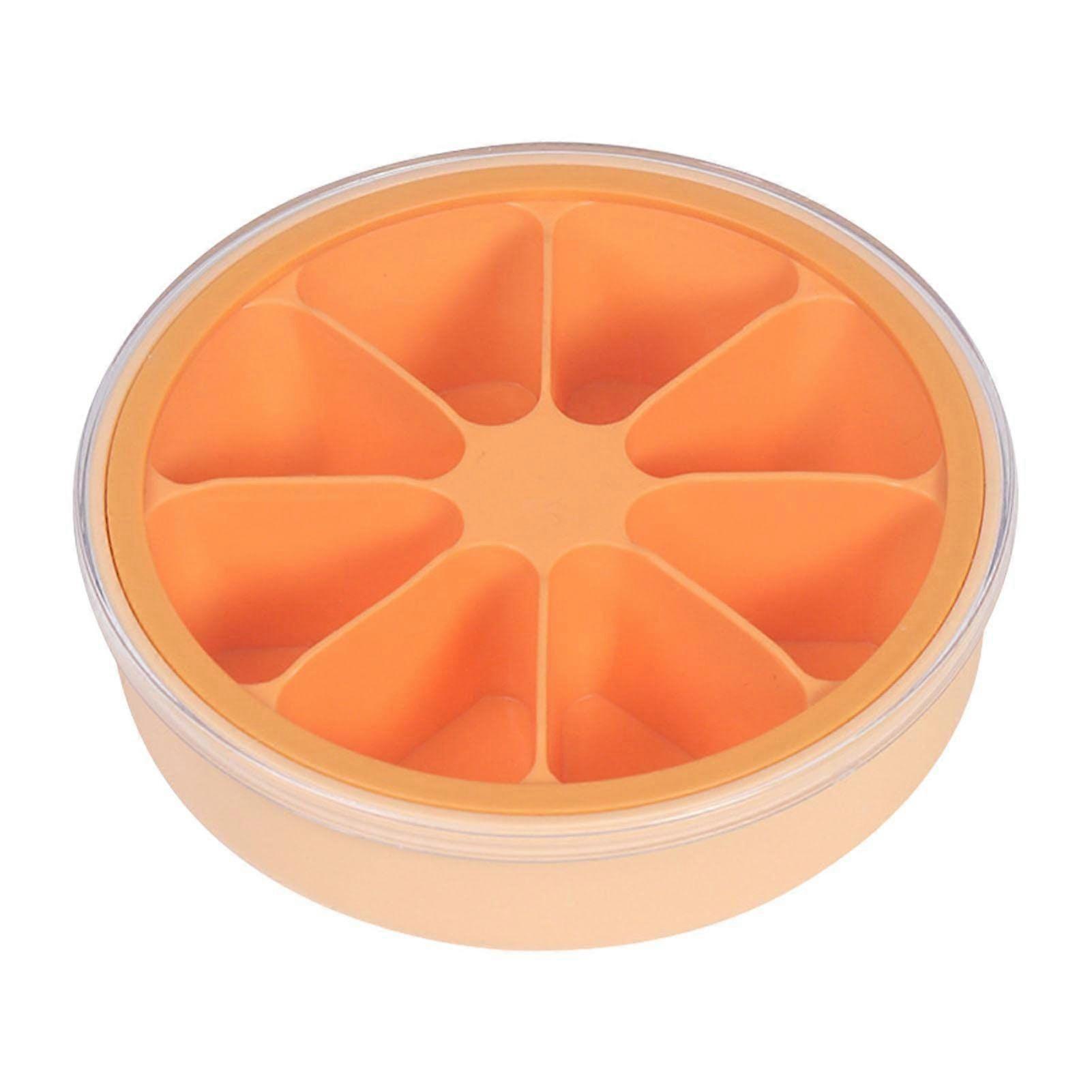 8 Grids Ice Cube Tray - Round Ice Cube Tray