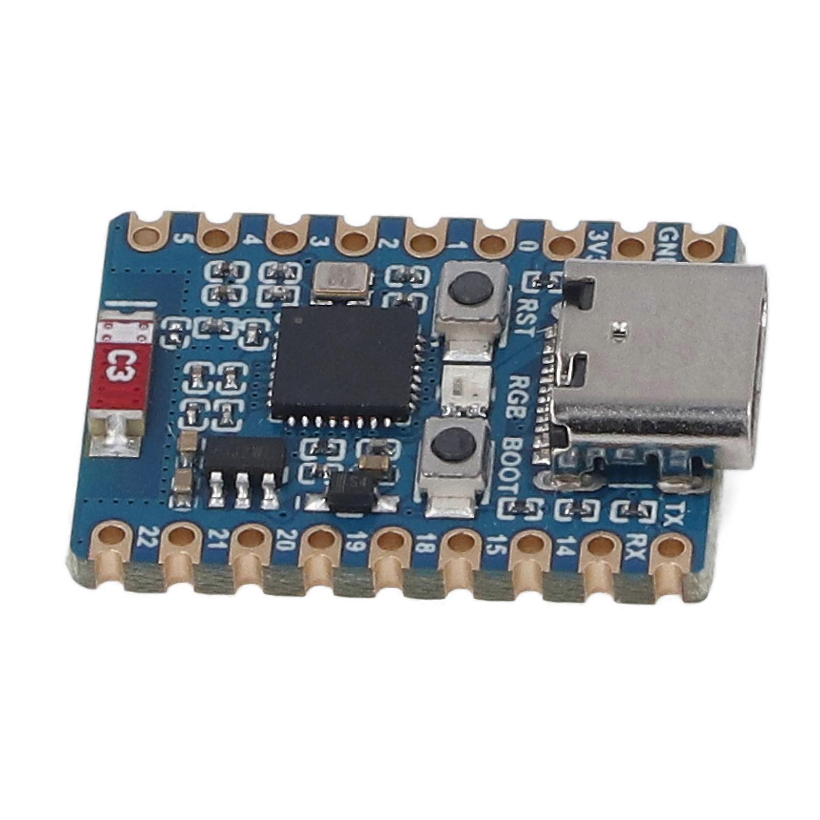 Mini Development Board 160MHz 2.4GHz WiFi 6 2 Modes 32 Bit Single Core Processor with USB Type C Port