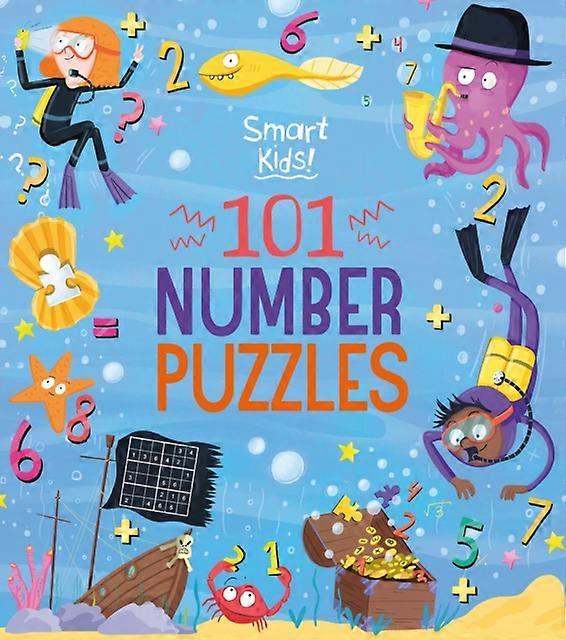 Smart Kids 101 Number Puzzles by Joe Author Fullman Paperback