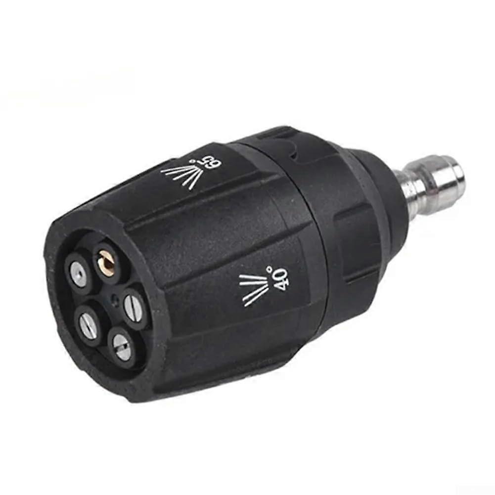 5-in-1 Adjustable Pressure Washer Nozzle with Quick Connector, 1/4 Inch, 2320 PSI for Cars, Decks, Walls, Sidewalks
