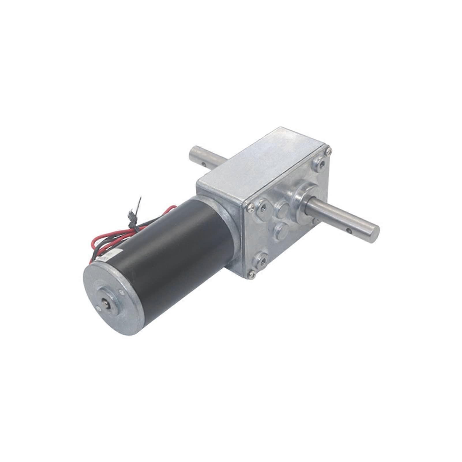 Small Electric Motor 584031ZY Long Output Shaft Gear Worm Motor 12V 24V DC High Torque for Robotics and Automation