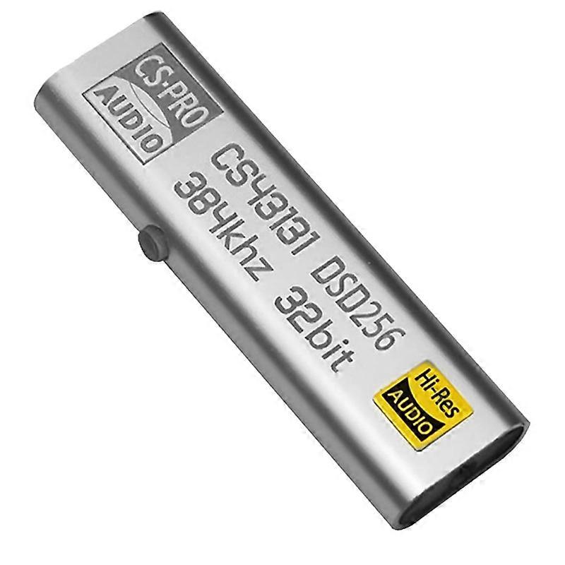 TYPE C to 3.5MM DSD256 Decoder for Android Amplifier USB Hifi