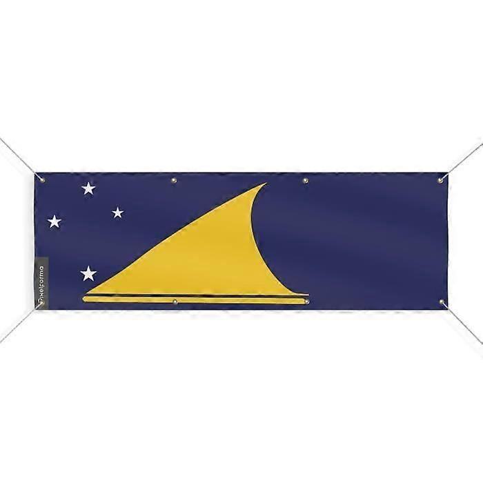 Tokelau Flag Banner 8 Grommets 40x120 cm