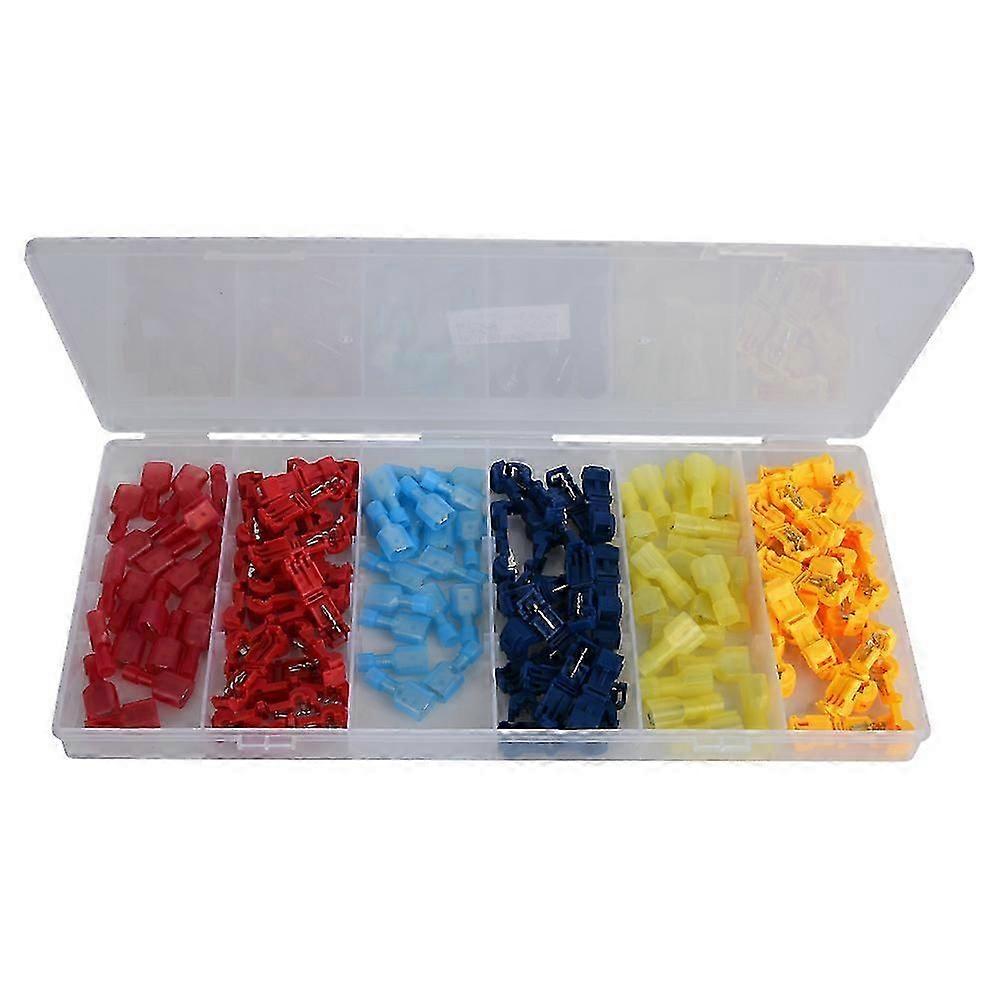 T Type Quick Splice Crimp Terminal Câble électrique Connexion de câblage Set