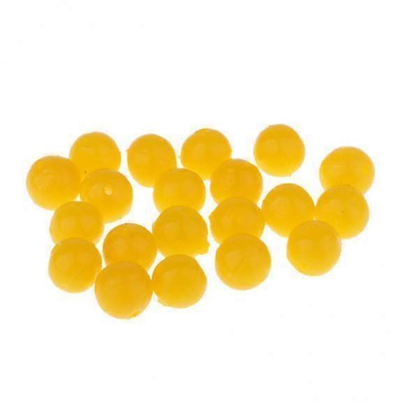 Yellow Floating Corn Baits - Premium 8mm Size for Carp Fishing