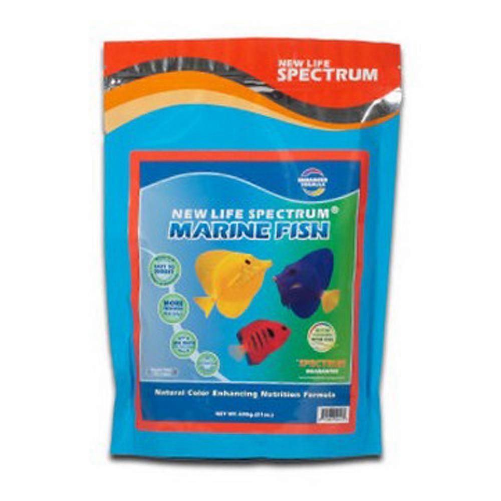 New Life Spectrum New Life Spectrum Color Enhancing Marine Fish Food, 1 Each, 1 Mm, 600 Grams / Regular