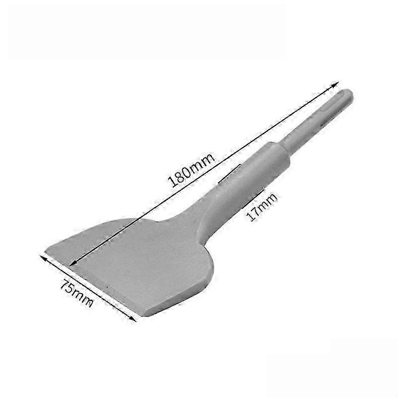 SDS Plus Tile Bending Chisel, 17x280x100mm Round Handle Ceramic Floor Tool