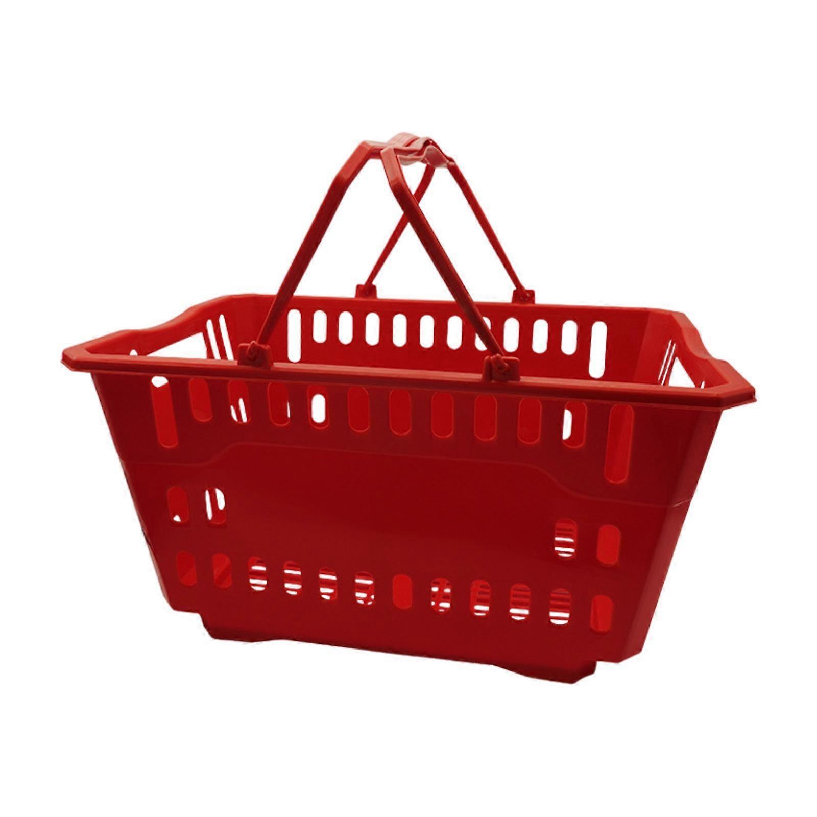 Shopping Basket with Handle Hand Basket Picking Basket Grocery Basket Picnic