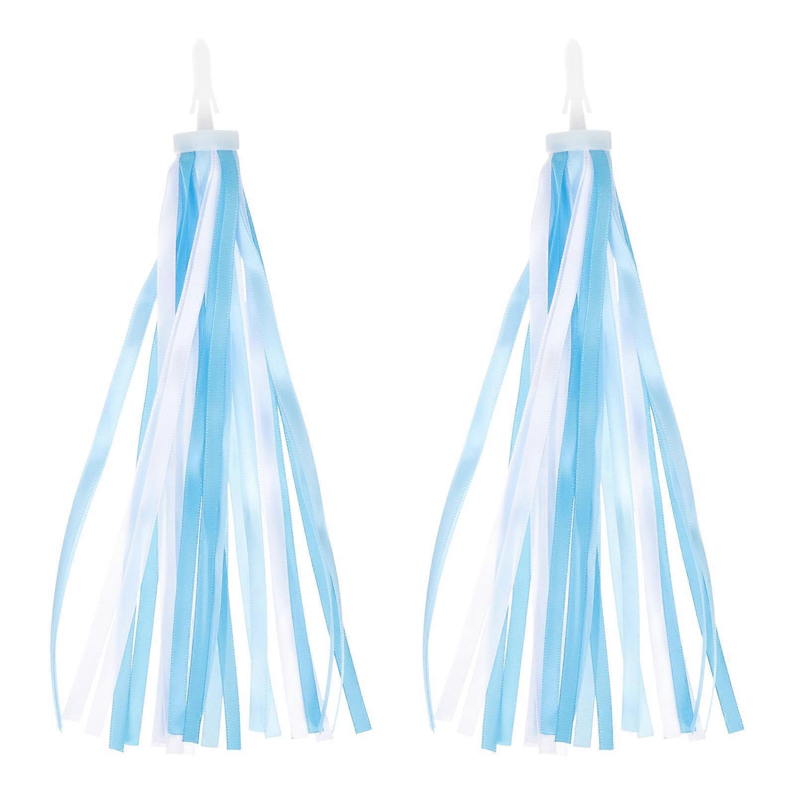 Bike Streamers Polyester Tassel Ornaments Lightweight Decorative Accessories for Boys Scooters Bicycles Easy Install Durable