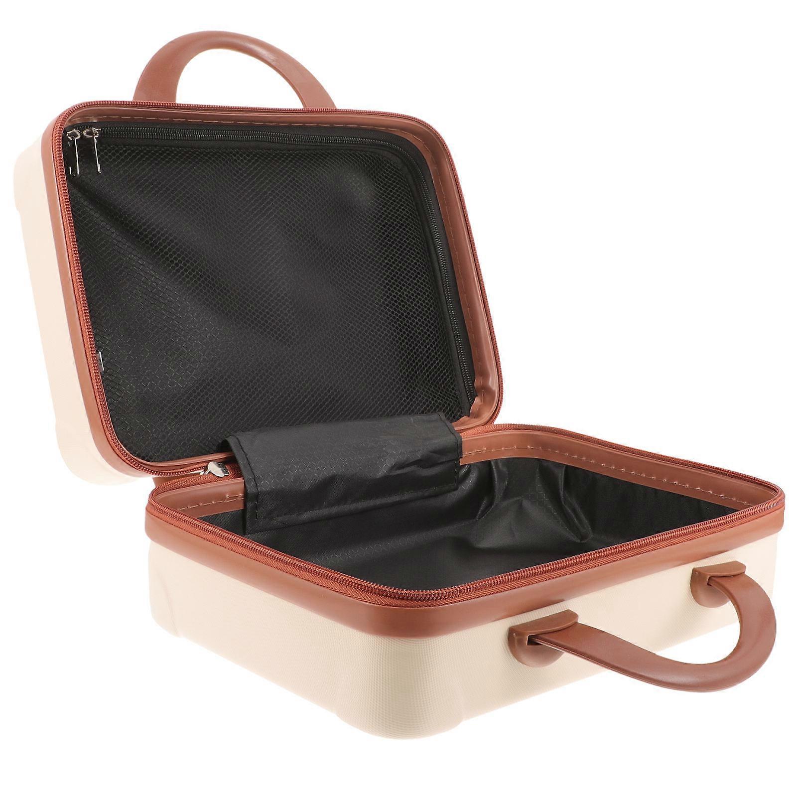 Lightweight Portable Makeup Travel Case for Women – Compact Suitcase for Cosmetics and Toiletries Storage with Stylish Design for Easy On the Go