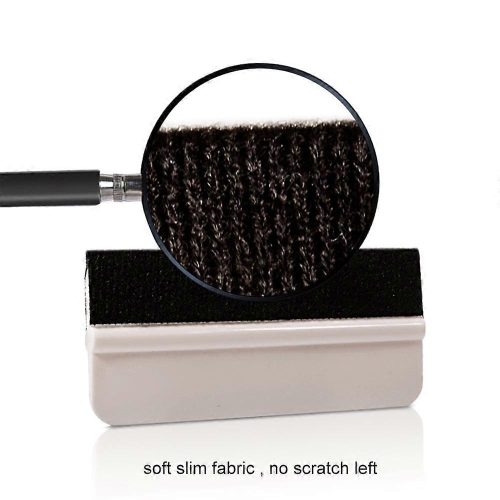 Vinyl Installing Application Tool Car Wrap Paste Vinyl Squeegee 4 Inch Felt Squeegee for Car Window Tint