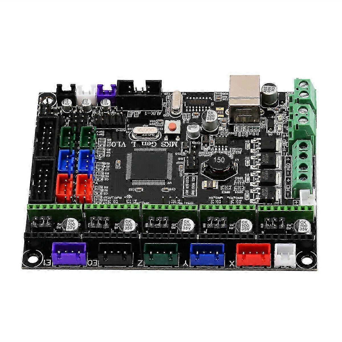 2025 3D Printer Control Board Mks Gen L V1.0 Integrate Ramps Motherboard 12/24V