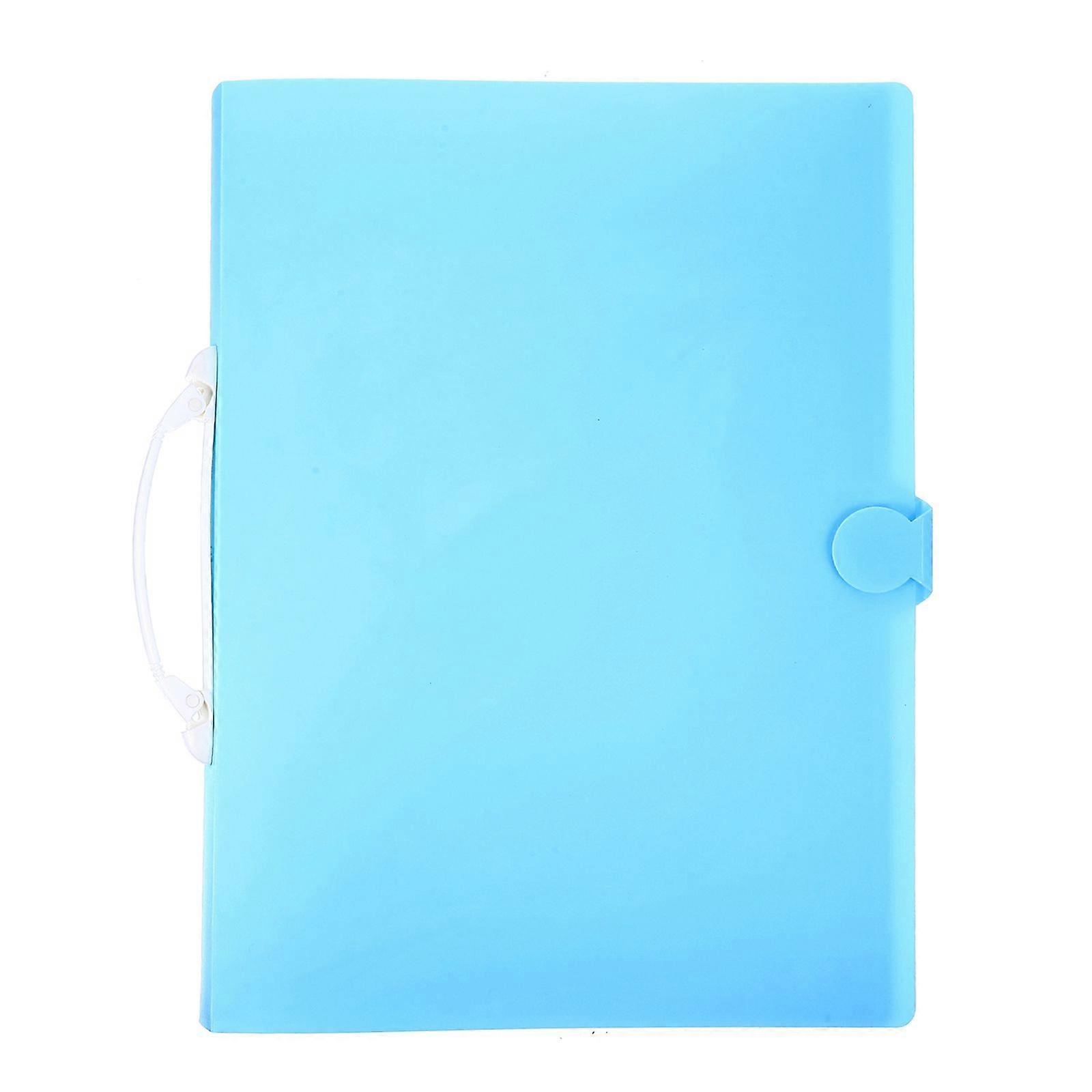 Painting Drawing Folder Bag Large Capacity Diamond Art Storage Portfolio (A3/8K, 30 Pages)