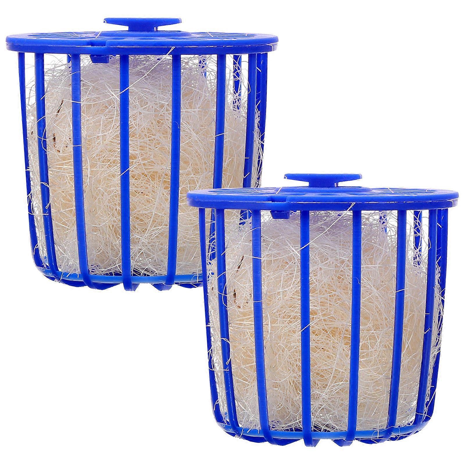 Bird Breeding Nest Bed Nesting Basin Zoos Jute Relaxing Toy 2Pcs