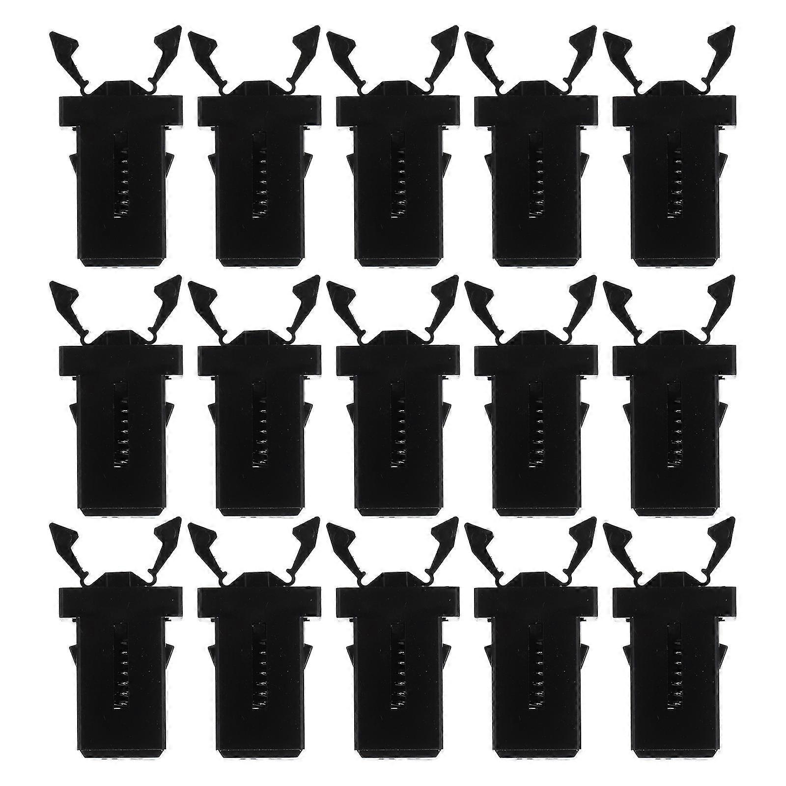 50pcs Press Type Trash Can Latch Buttons, Plastic Garbage Can Fittings, Strong & Wear Resistant Clip Latches for Household Waste Bins