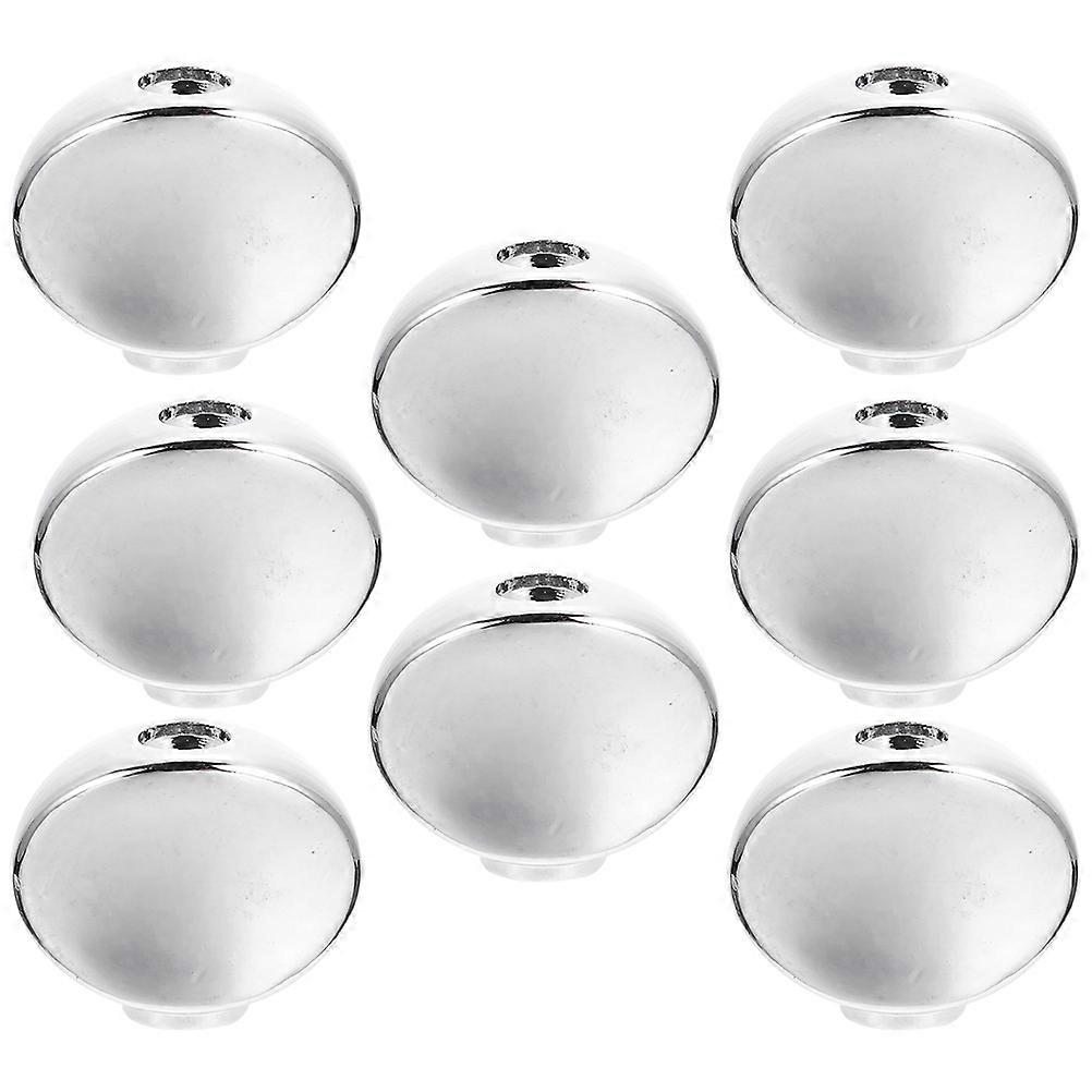 8pcs Metal Guitar Tuning Peg Buttons with Screws & Washers for Acoustic Guitars – Essential Accessory for Stable Tuning & Sound Performance