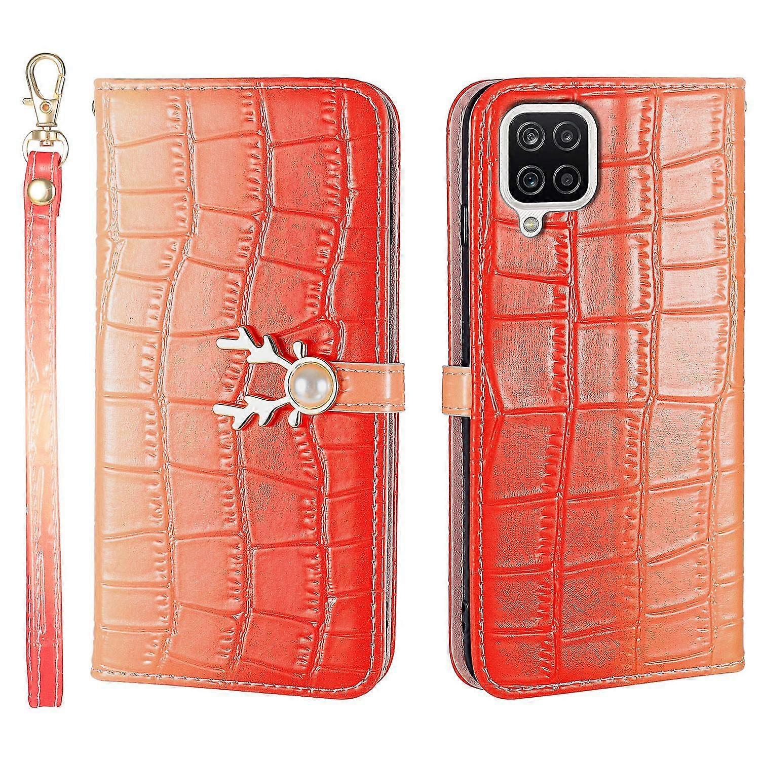 For Samsung Galaxy A12 Phone Case With Strap