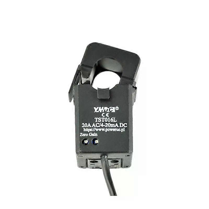 TST016L Input 10A 20A 30A 50A 80A 100A Output 4-20mA Supply Voltage +12V/+24V Accuracy 05% Split Core Current Transmitter