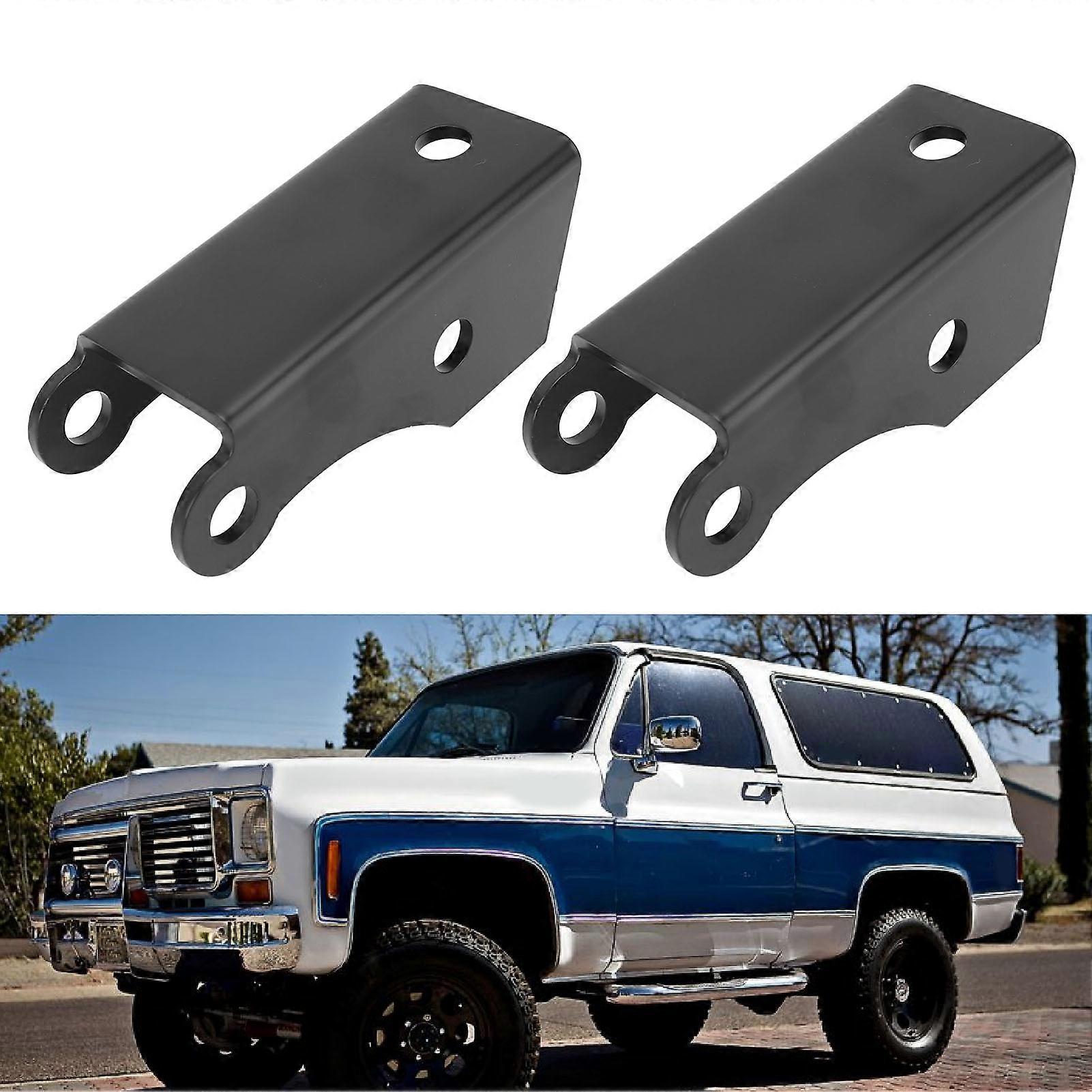 Drop Shock Extenders Kit Lowering Drop Shock Extension Bracket Kit Replacement for Chevy Silverado C10 
