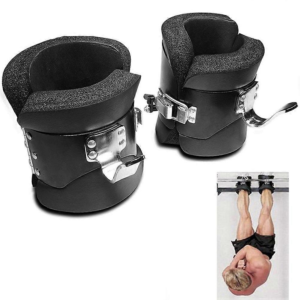 Inversion Solution: Anti Gravity Inversion Boots, Comfortable Foam Padding, Heavy Duty Design, Back Pain Relief And Stress Relief, For Fitness