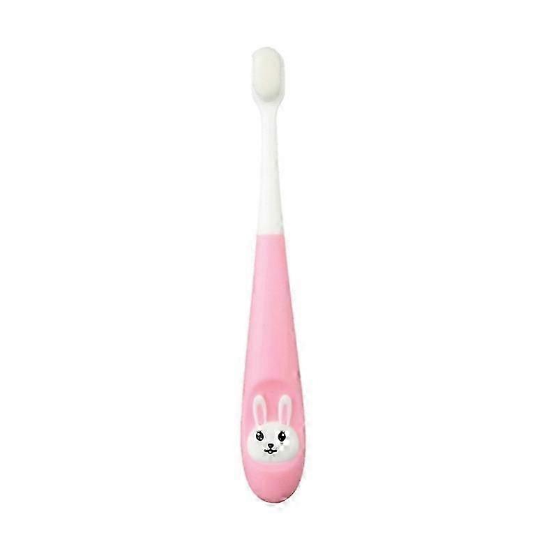 Children Soft Bristles Toothbrush Cartoon Rabbit Candy Color Toothbrush
