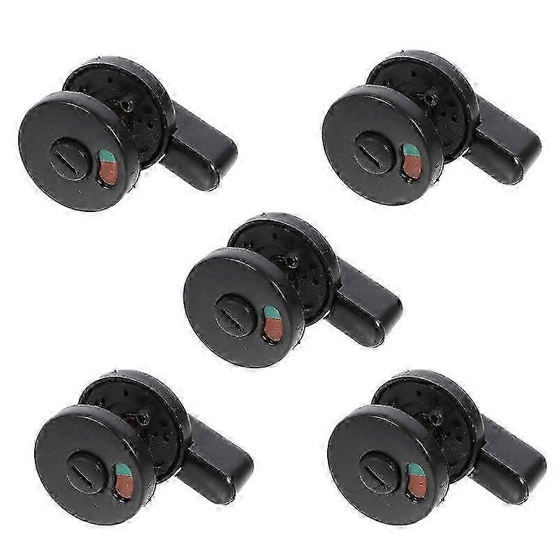 5pcs Privacy Indicator Lock for Public Restrooms, Suitable for Various Door Types Including Toilet Entrances