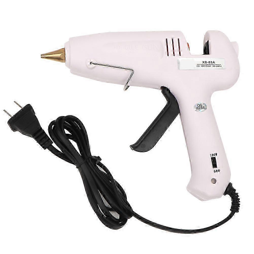 Electrical Adjustable Silicone Hot Glue Gun with Ergonomic Handle and US Plug