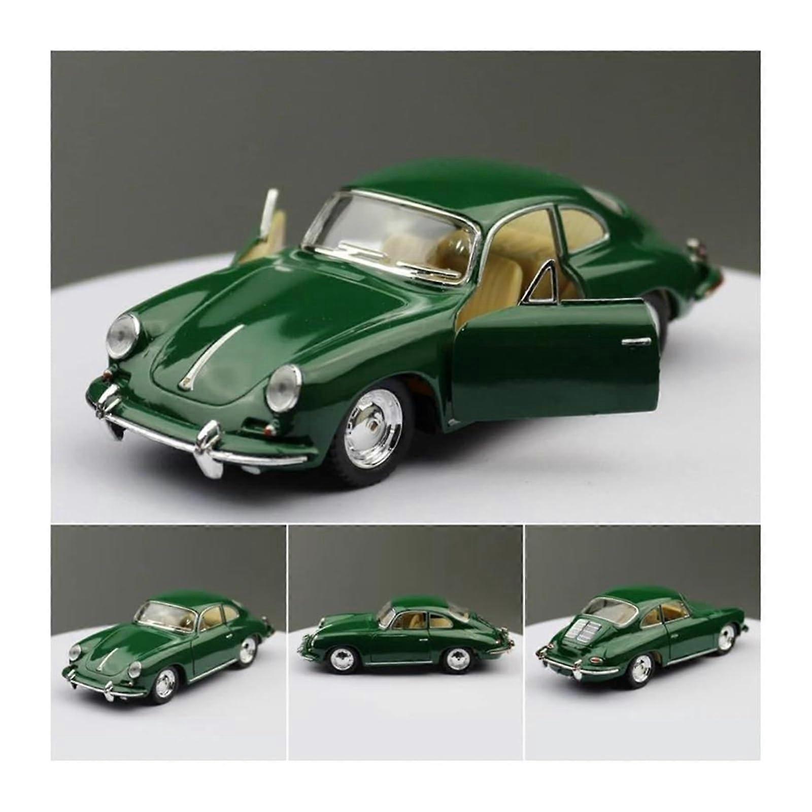 Miniature Models 1:32 356B Carrera Coupe Alloy Diecast Metal Classic Vehicle Model Simulation Collection Toy Replica (Green)