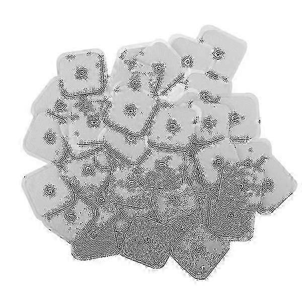 50pcs Electrode Pads for Physiotherapy - Massage Pads Compatible with Physiotherapy Device
