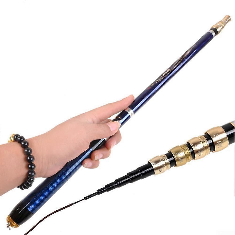 Efficient 3.6m Carbon Fiber Fishing Rod with Ergonomic Handle Design for Comfort 37.5
