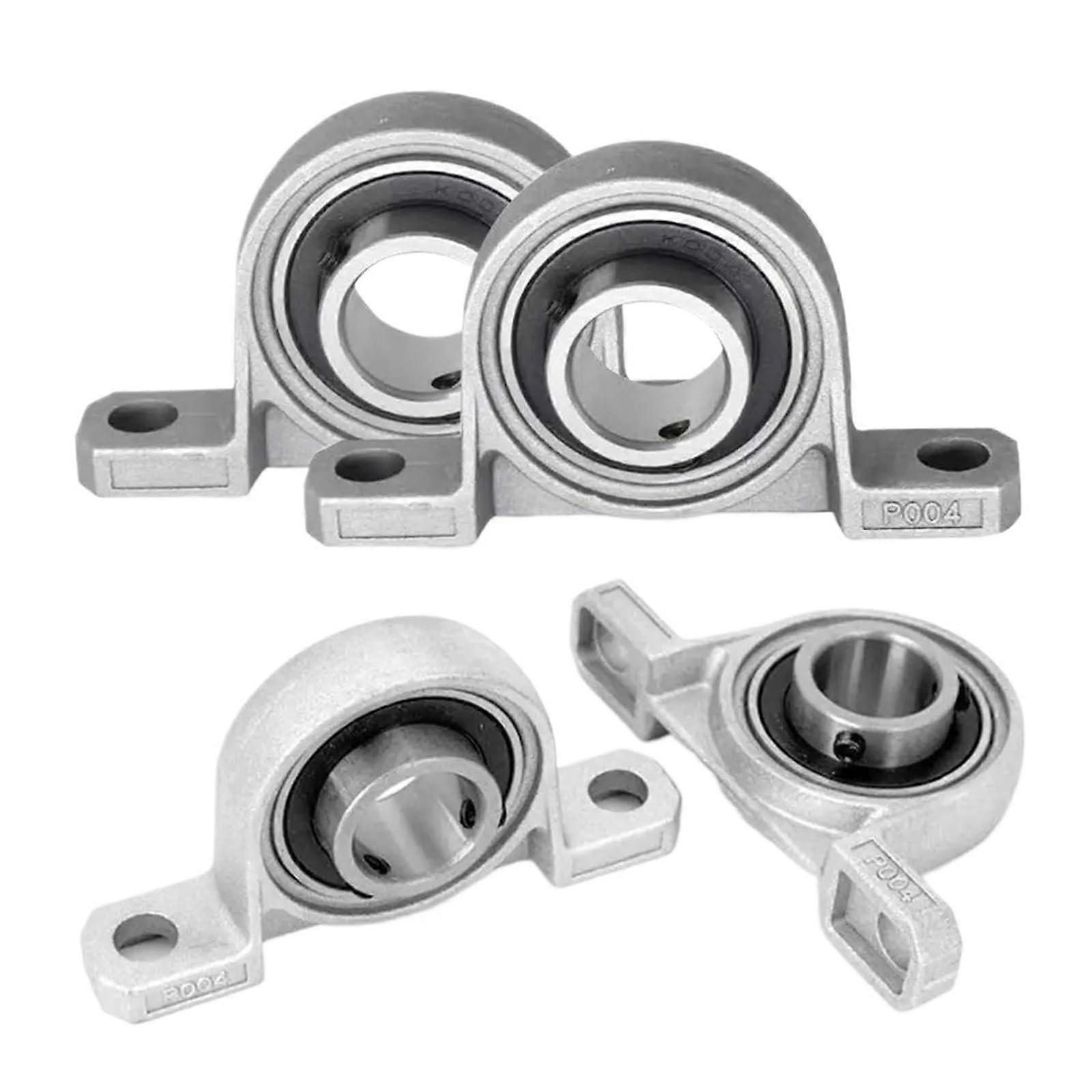 Pillow Block Bearing 8-30mm Bore Axial Self-Aligning Zinc Alloy Housing KP000 KP001 KP002 KP003 17mm For Linear Shaft