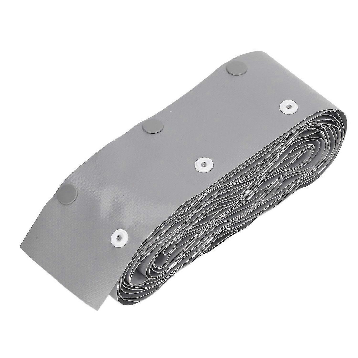 Cable Protective Sleeve Flame Retardant Fire Proof PVC POM Button Wire Sleeving Tube Power Cord Protector 10m/393.7in