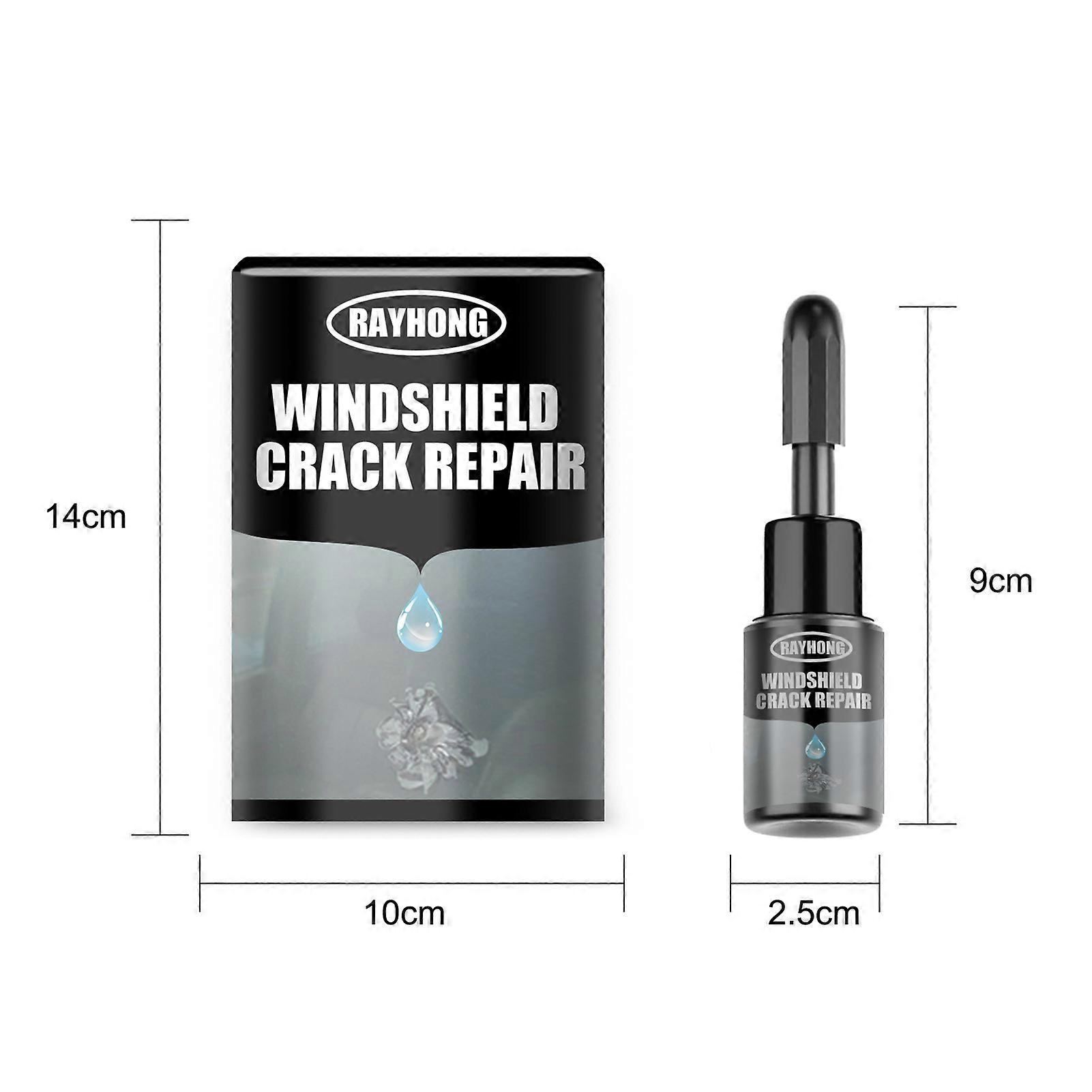 RAYHONG 20ml Windshield Crack Resin Liquid Fill Damage Scratches Professionally Restore Cracks