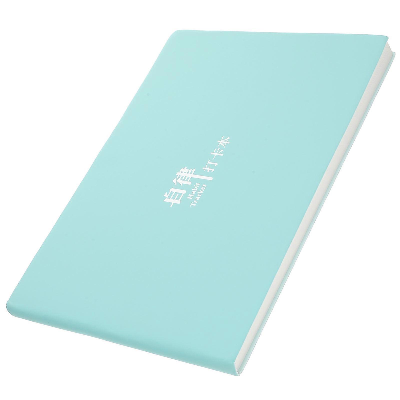 Study Clock Memo Schedule Notepad Planner Notepad Office Use Pu Leather Paper To-Do List 1Pack