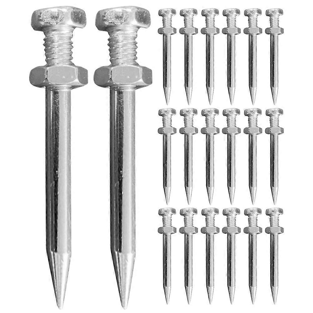 Manual Aerator Lawn Tool Garden Dredging Yard Maintenance 40Pcs