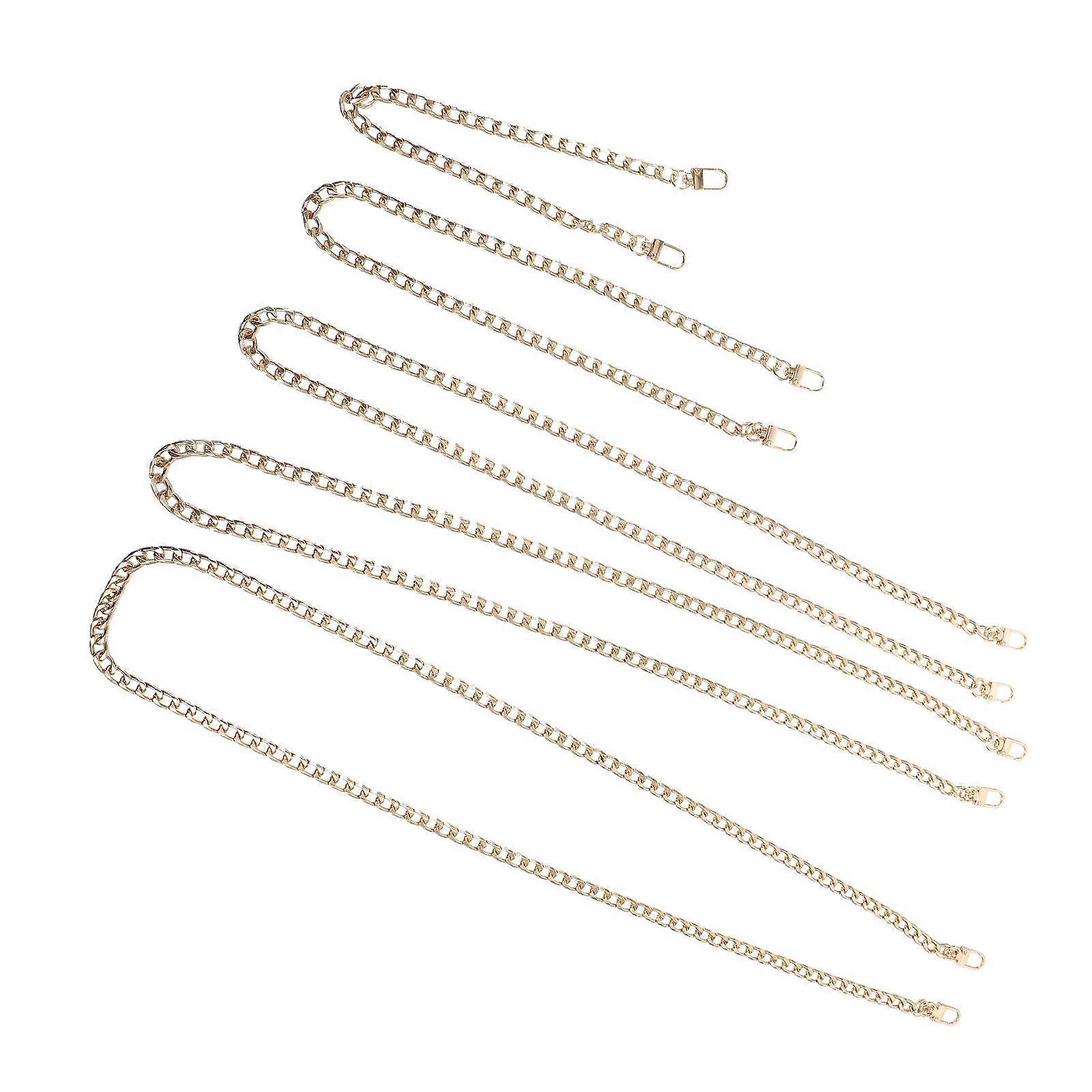 5Pcs Fashion Metal Bag Chain for DIY Women's Bag Replacement Accessory