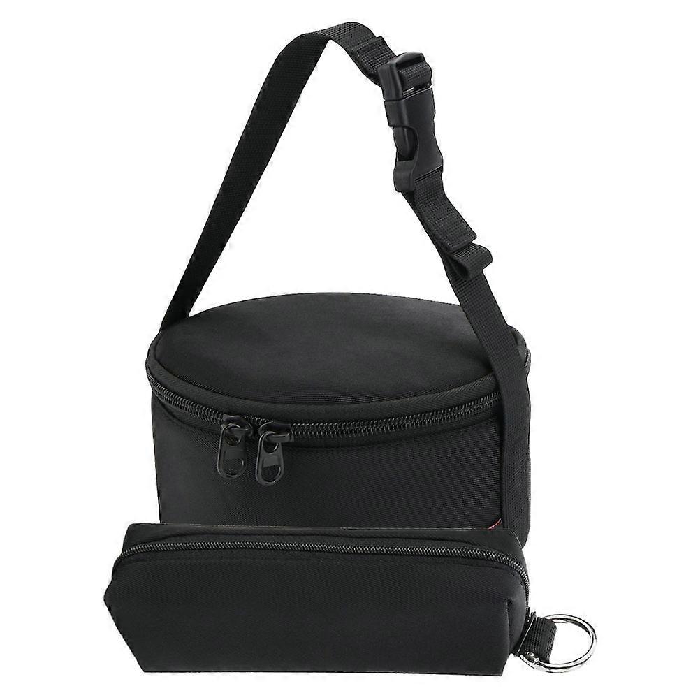 Carrying Case Padded Music Bowl Storage Bag with Mallet Holder for Home Use 14.50X14.50X9.00CM Portability 1 Pair