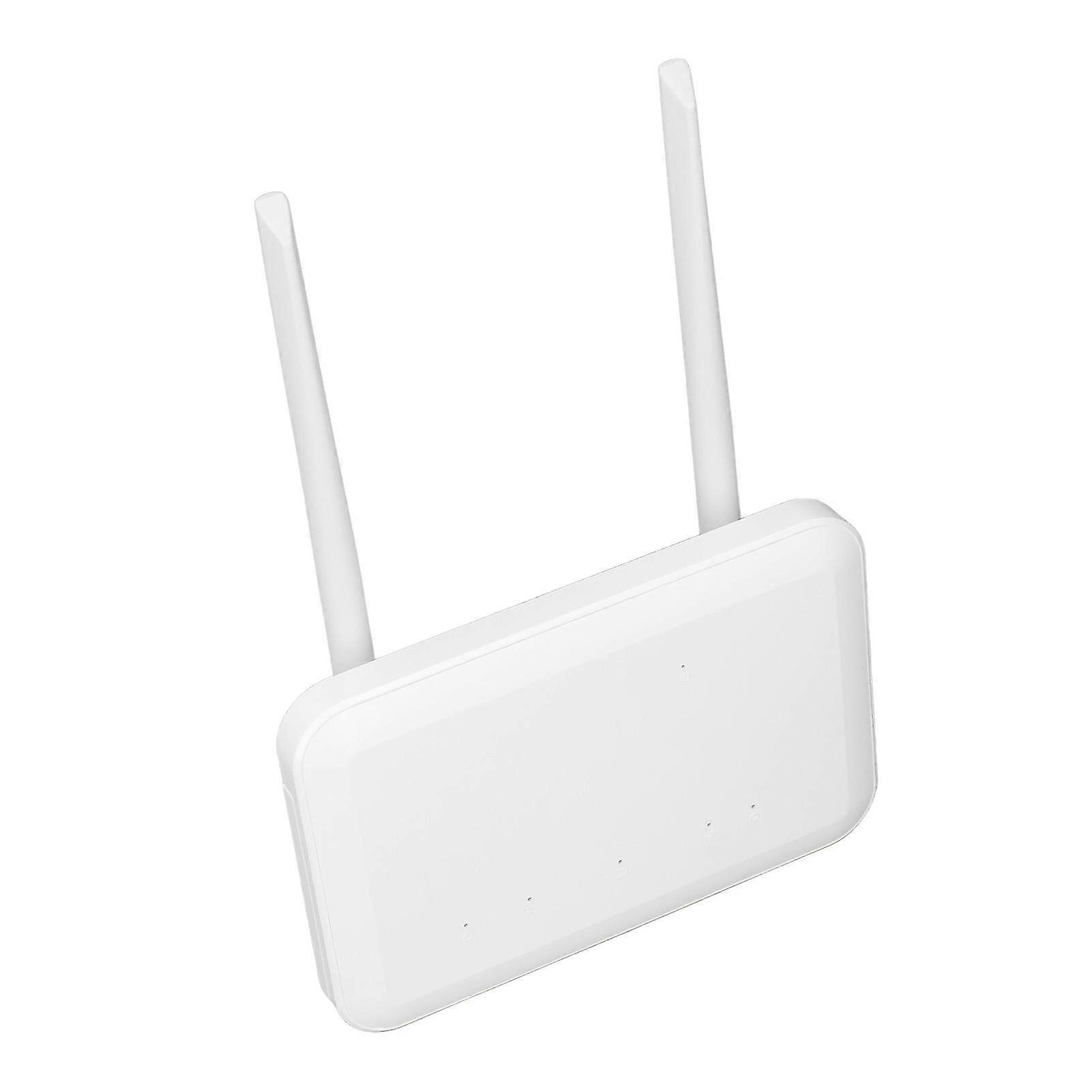 300Mbps 4G LTE CPE SIM Card Router with Nano SIM Slot & 2 Antennas - Battery Powered Internet Device for Asia, Africa & Europe