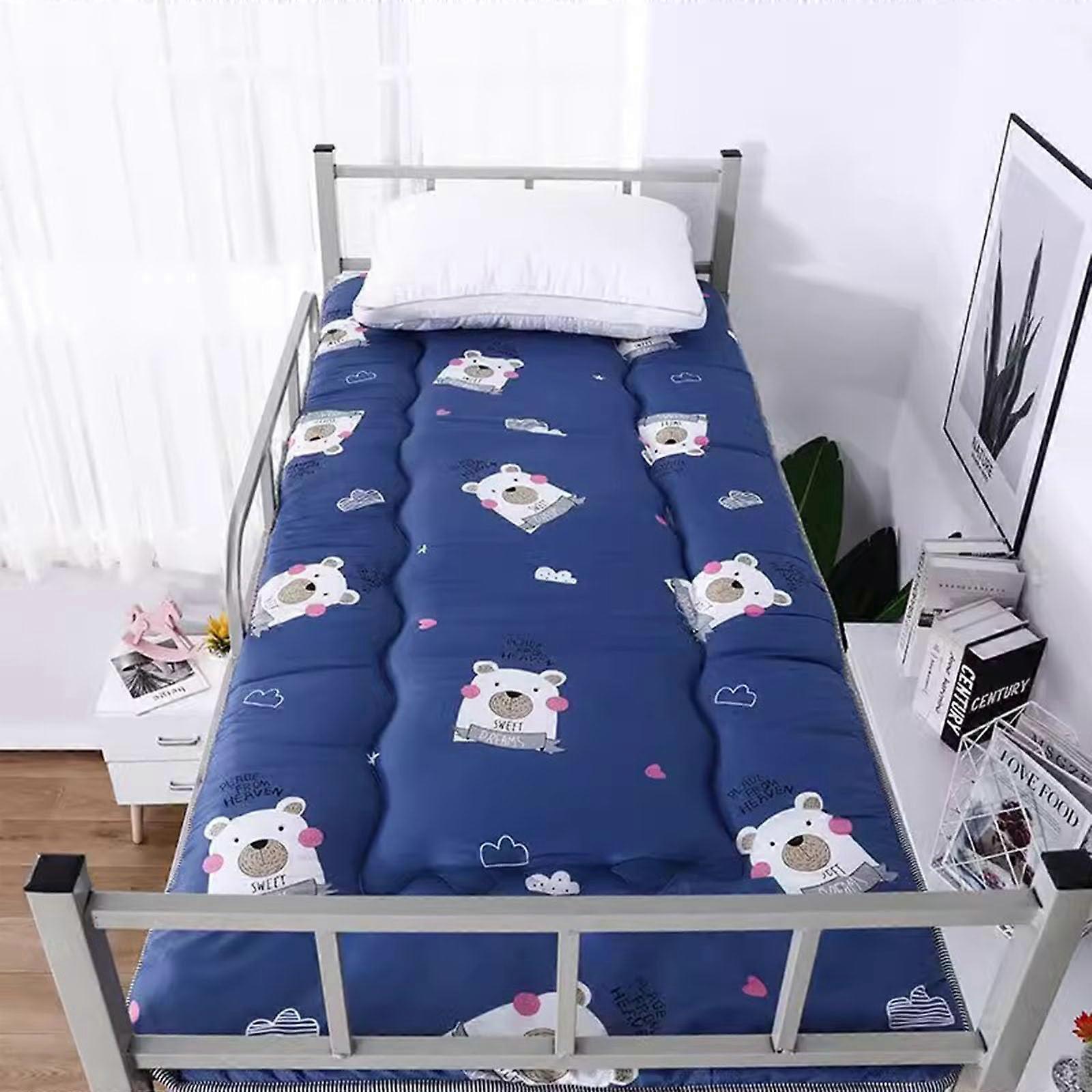 Japanese Floor Mattress Thickening Daybed Sleeping Pillow Foldable Rollable for Dormitory Soft Breathable (56cm, C)