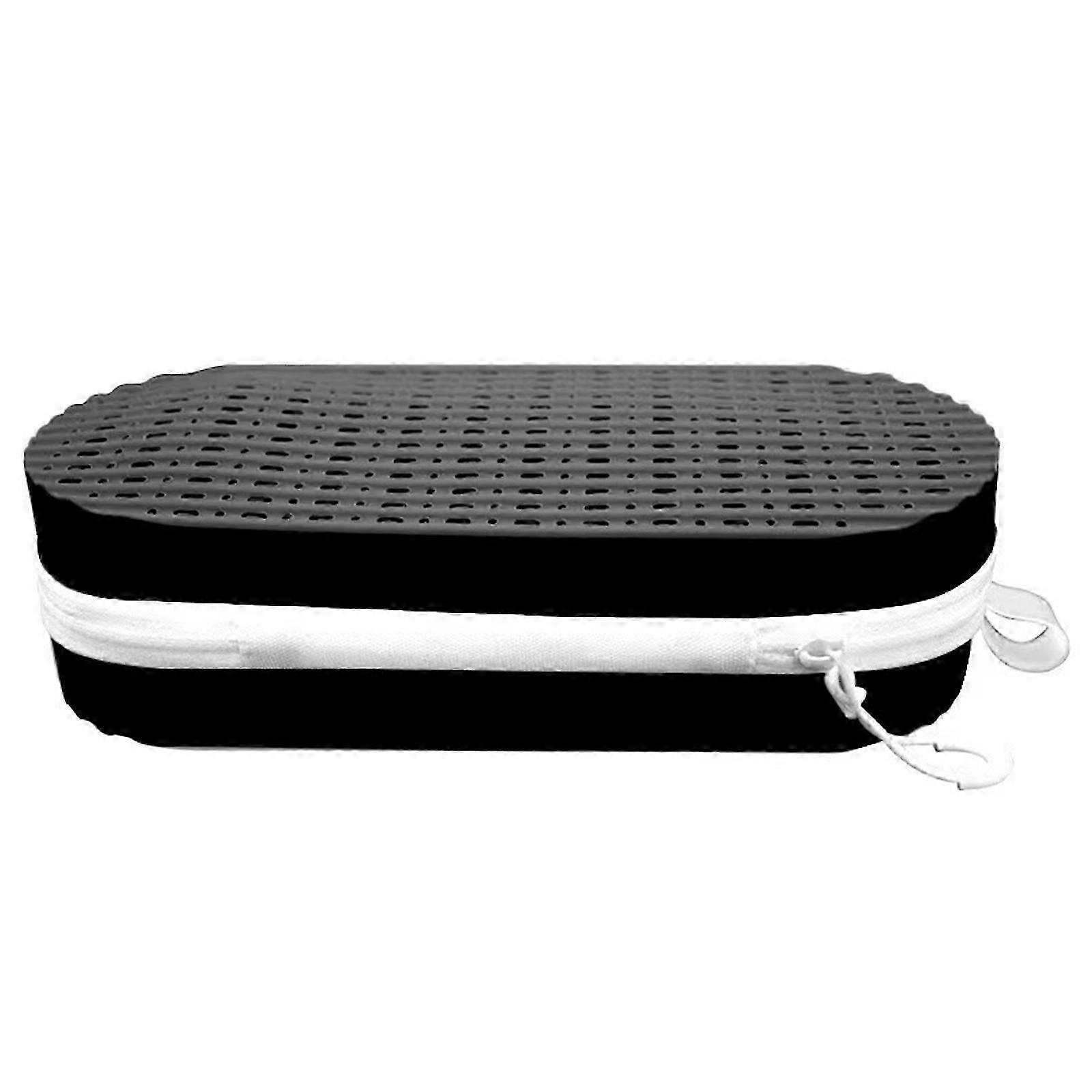Silicone Protective Cases with Drain Hole for Goggles, Swim Goggle Case with Zipper, Shockproof Large Capacity Portable Travel Swim Glasses Case