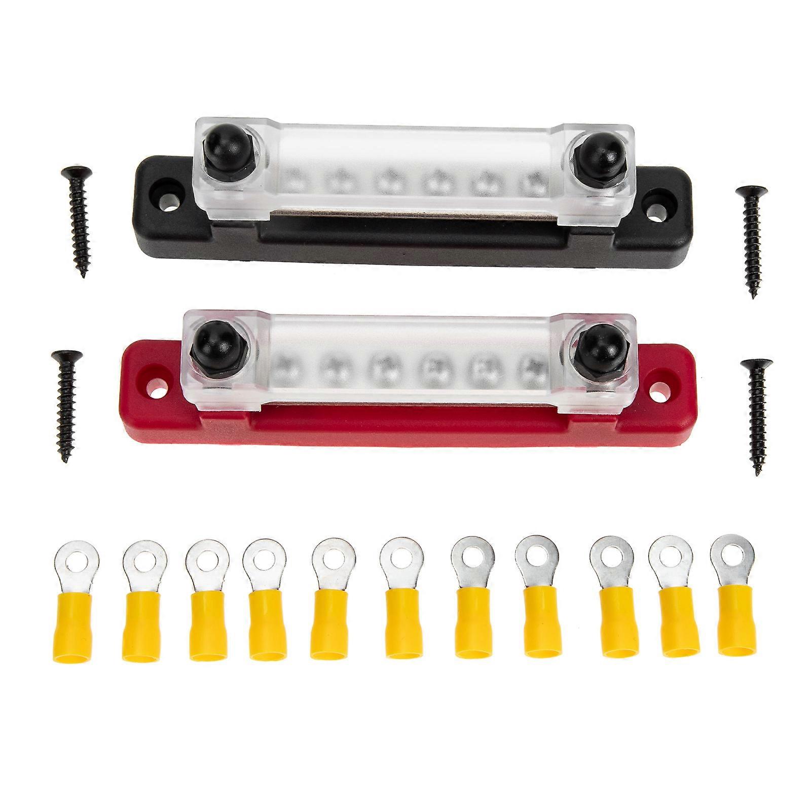 Electrical Terminal Block Power Distribution Terminal Bus Ships Alloy 1Set