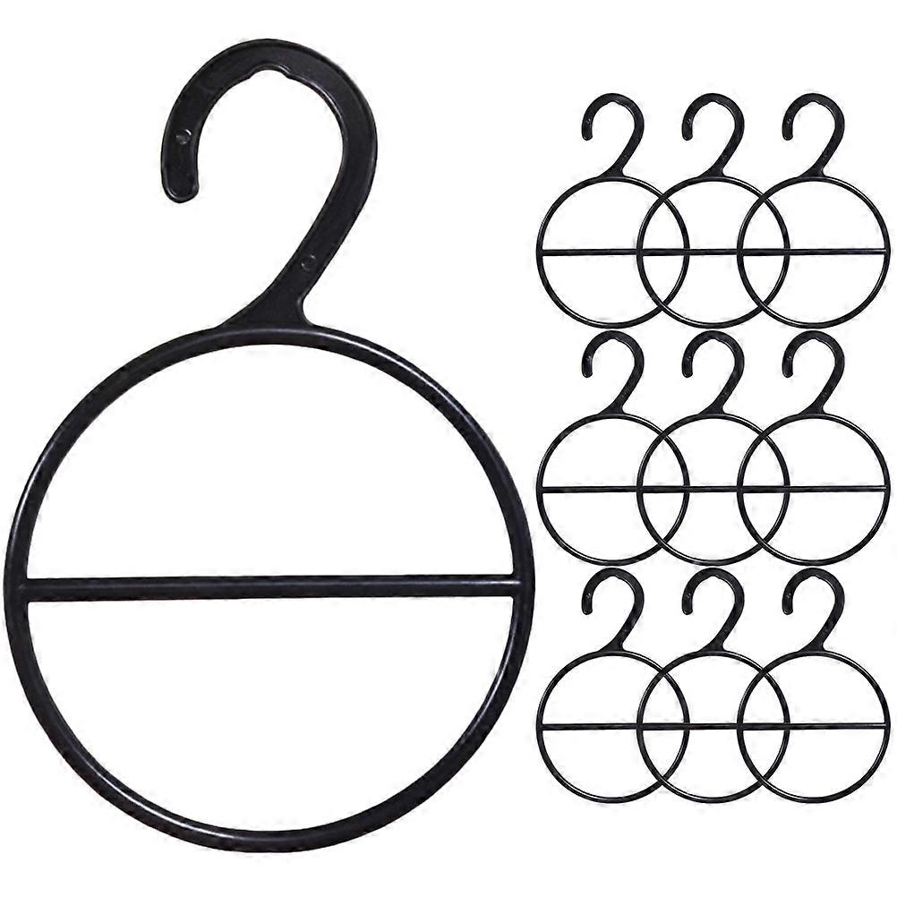Space Saving Scarf Rack Organizer for Wardrobe – Multi Functional Hanger for Scarves, Ties, Belts, Towels & More Closet Storage (10 pcs)