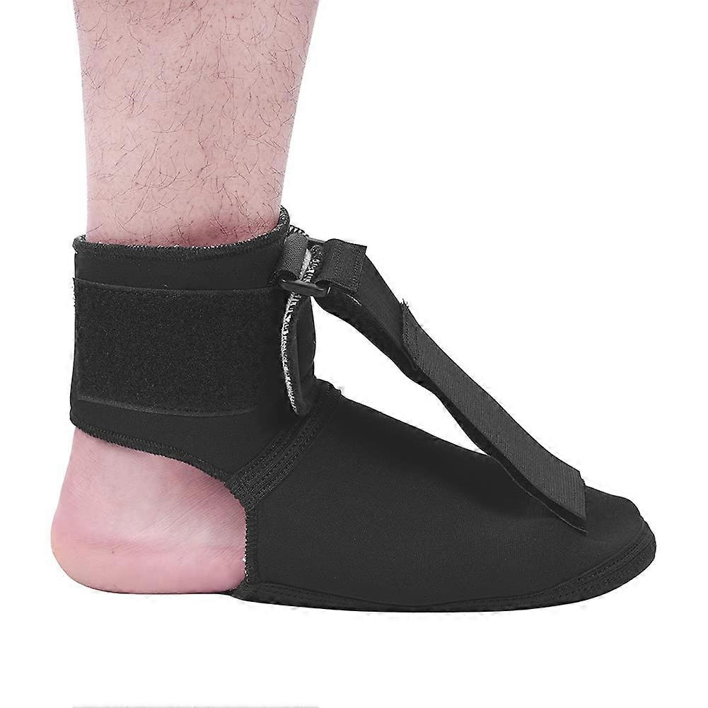 Drop Foot Brace for Plantar Fasciitis, Adjustable Ankle Support Orthosis, Large Size for Achilles Tendonitis and Heel Spurs