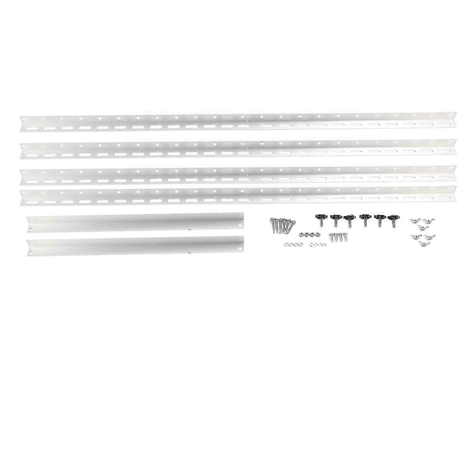 Adjustable Solar Panel Mount Brackets - Supports Up to 600W for RV & Off-Grid Use