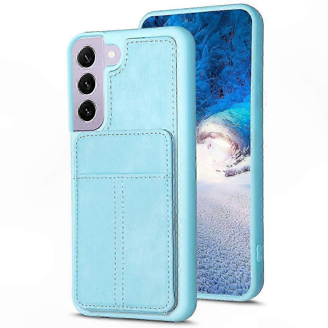 Frosted Card Bag Phone Case with Holder for Smartphone
