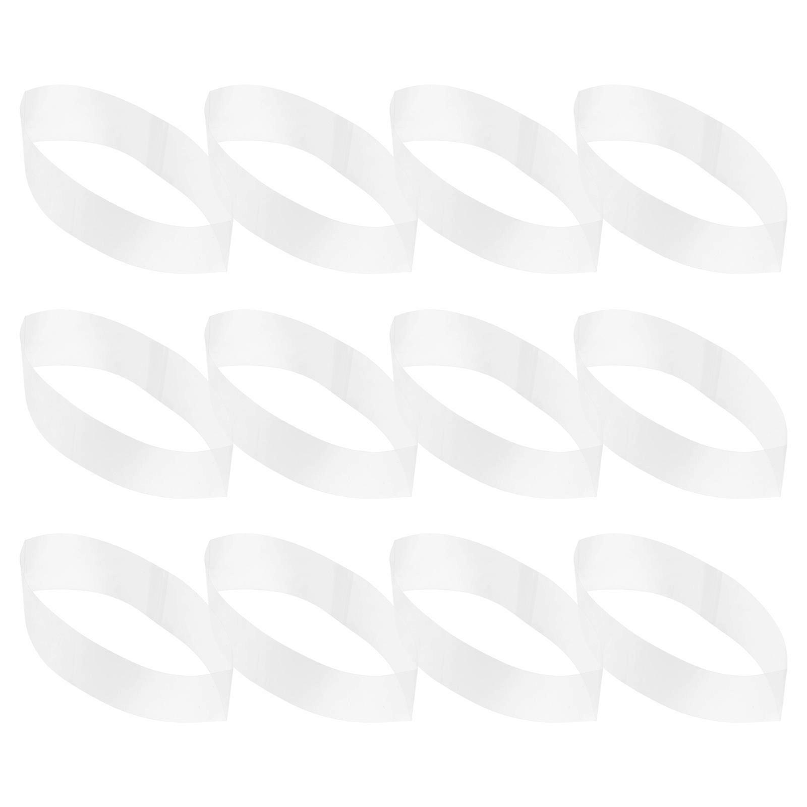 Clear PVC Shrink Bands for Bottles and Jars Professional Seal with Durable Material 400 Pieces