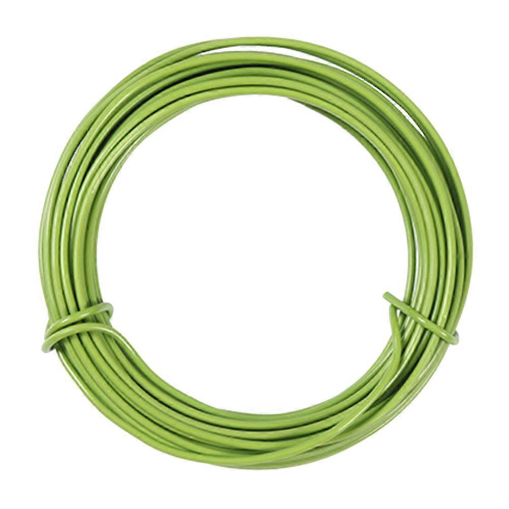 Flexible Iron Wire for Gardening Use Strong and Durable with Green Plastic Coating 2 5mm Thick