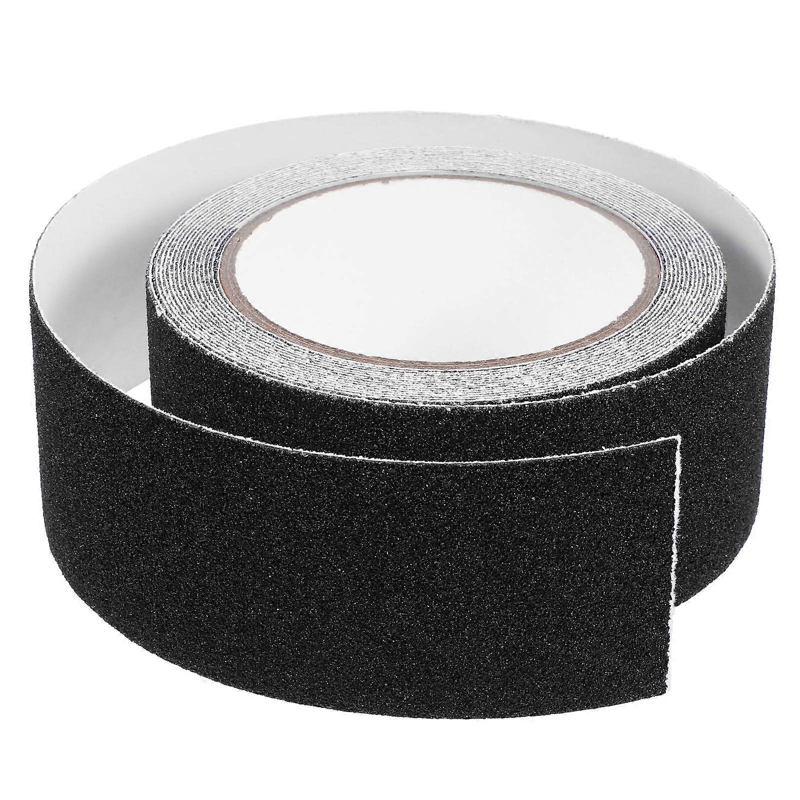 Non Slip Tape Material Easy Installation Anti Slip Protection For Home Use Commercial Use Black 500.00X5.00X0.10CM 1Set