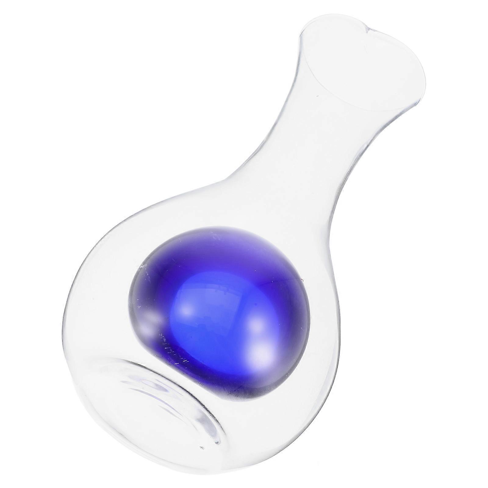 Glass Sake Decanter with Ice Pocket for Cold Served Japanese Sake   Ideal for Home, Restaurant, and Bar Use