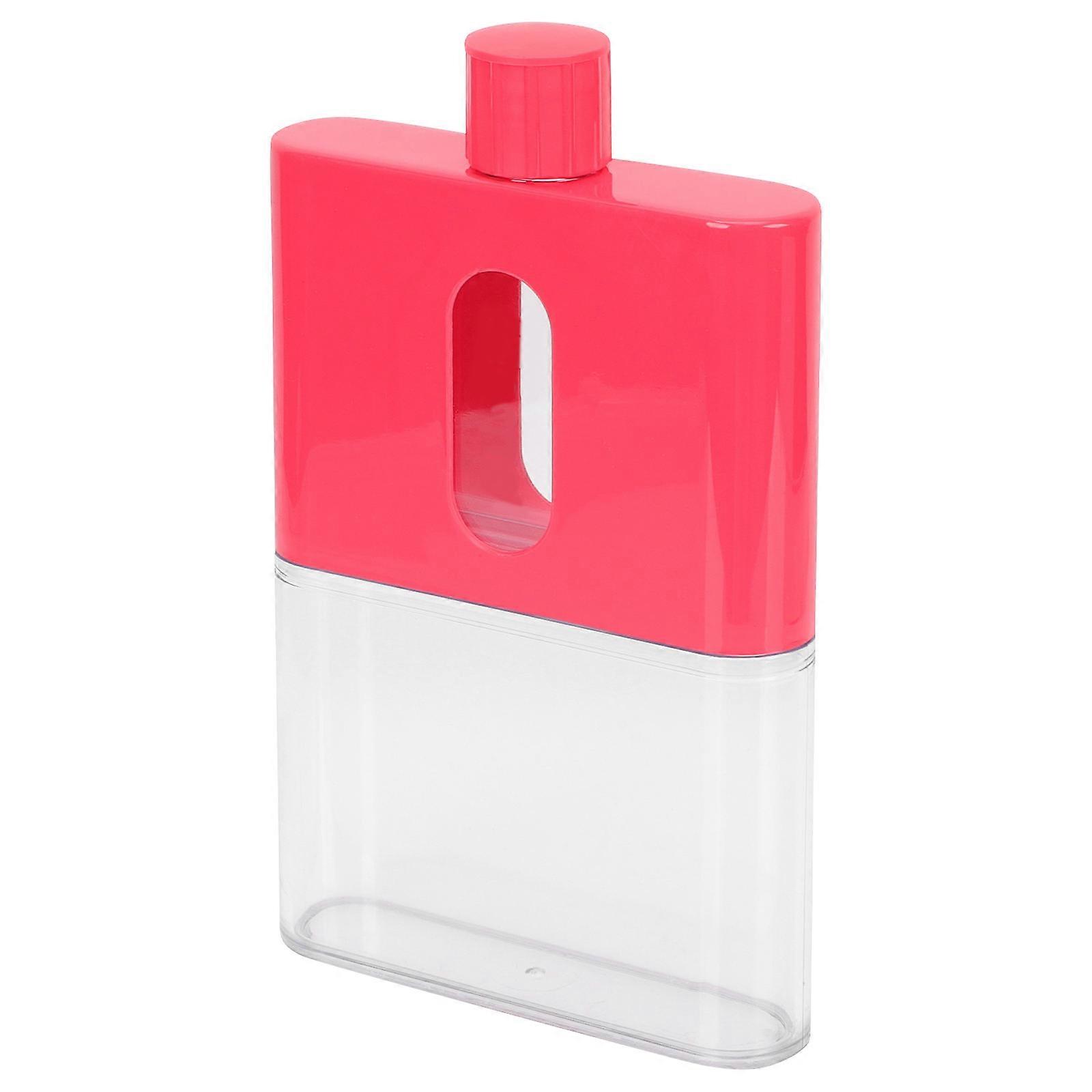 Flat Waterbottle For Running And Fitness Safe And With Lid Easy To Carry 21X12.5CM 1Pack